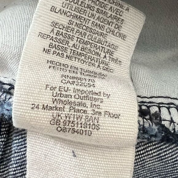 Free People - Busted High Rise Distressed Skinny Jeans 31 - Picture 3 of 10